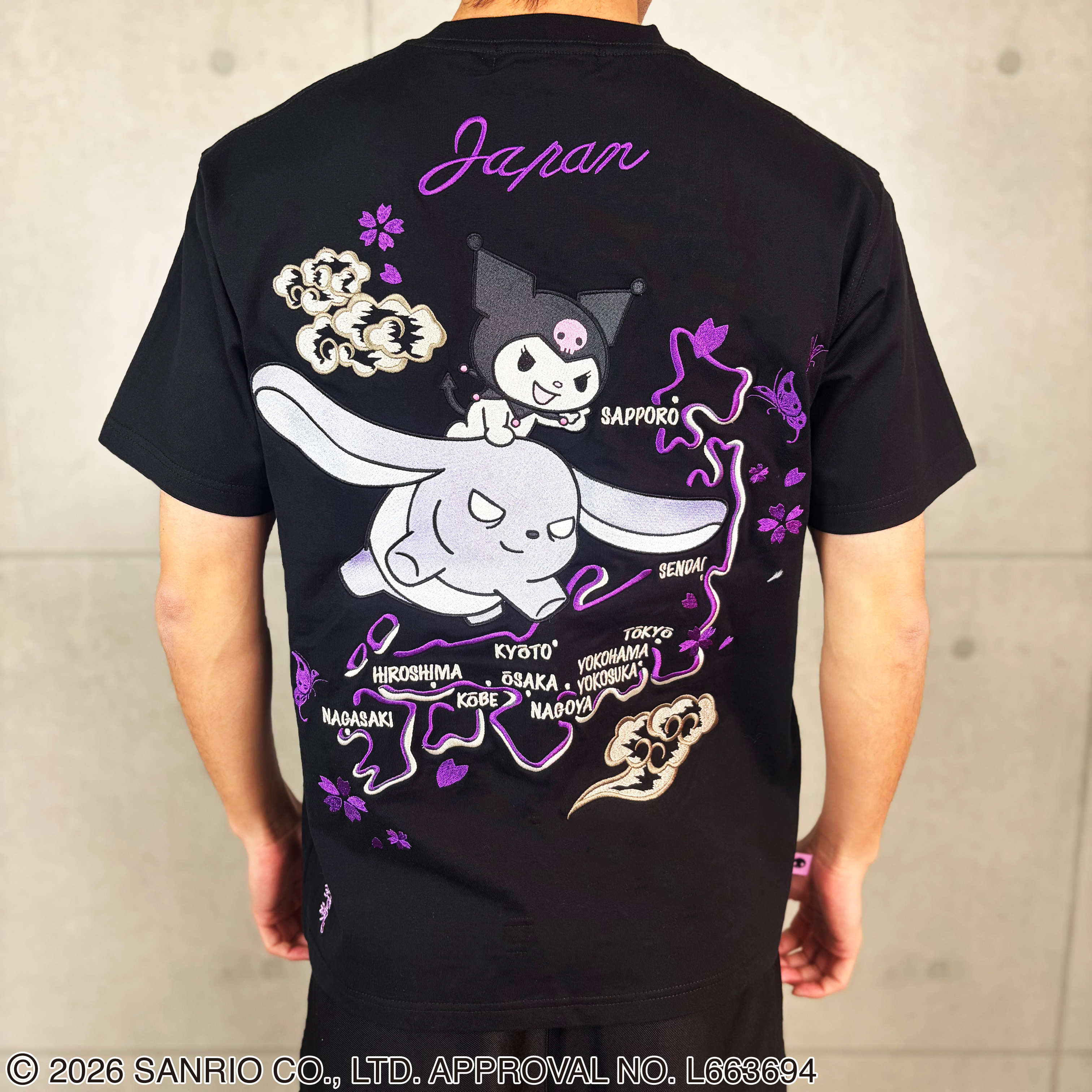 予約品【4月末頃までにお届け予定】絡繰魂 KUROMI JAPAN TEE 262091