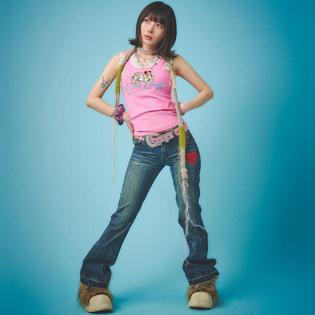 GALローライズフレアデニム 152009