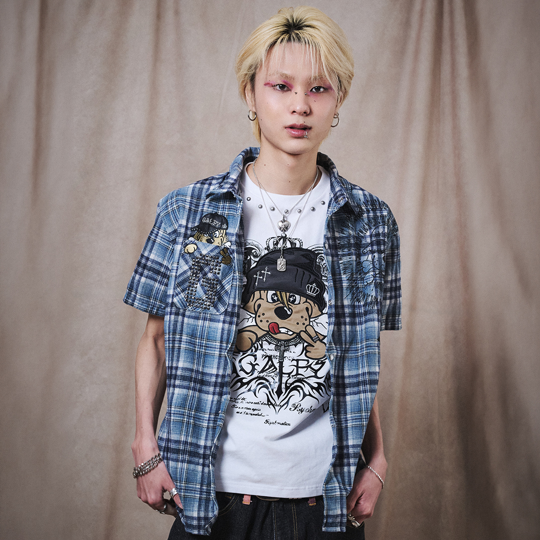 爆アゲ↑↑チェックシャツ 162020