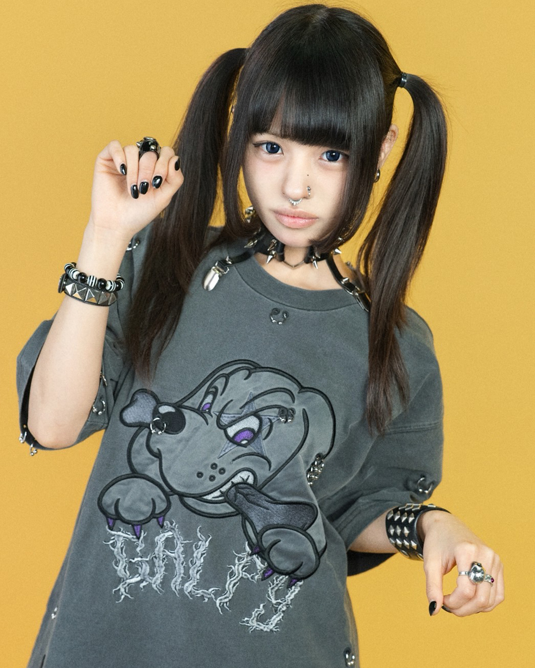 バチバチピアスTee 162028