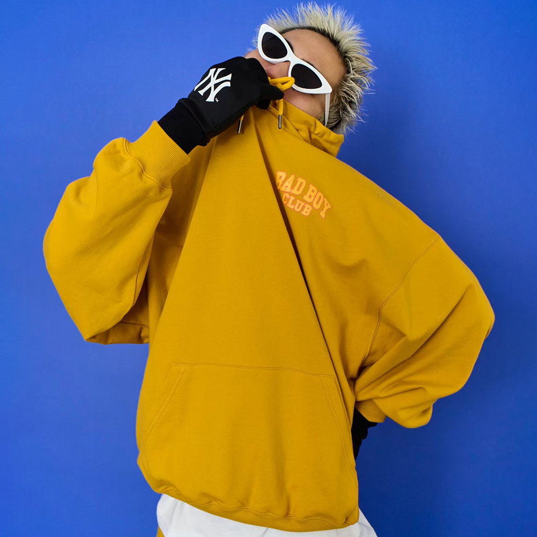 BADBOYCLUB FIRECICLE LOGO PRINT PARKA 123110