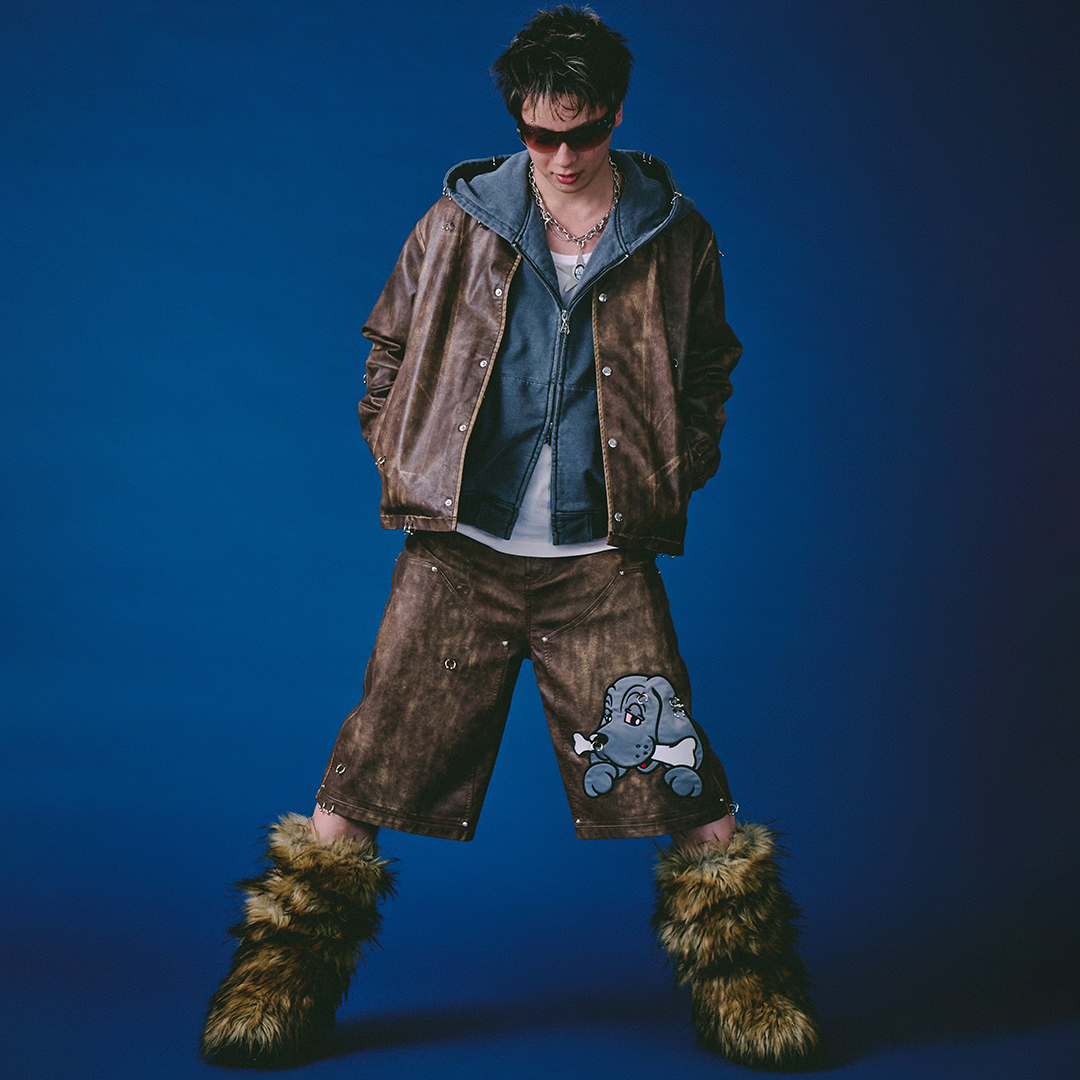 バチバチピアスダブルニー 161022