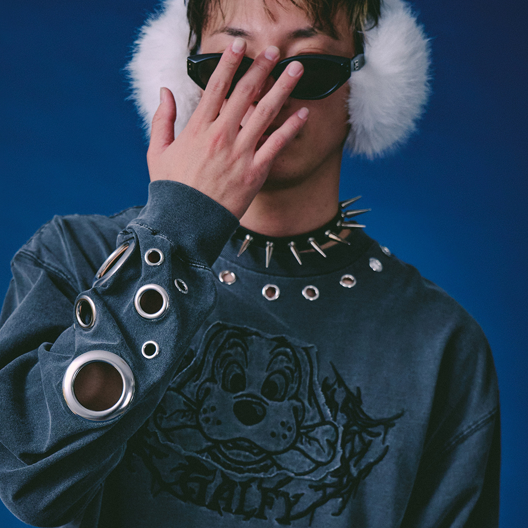 穴あきPUNCHロンTee 161025