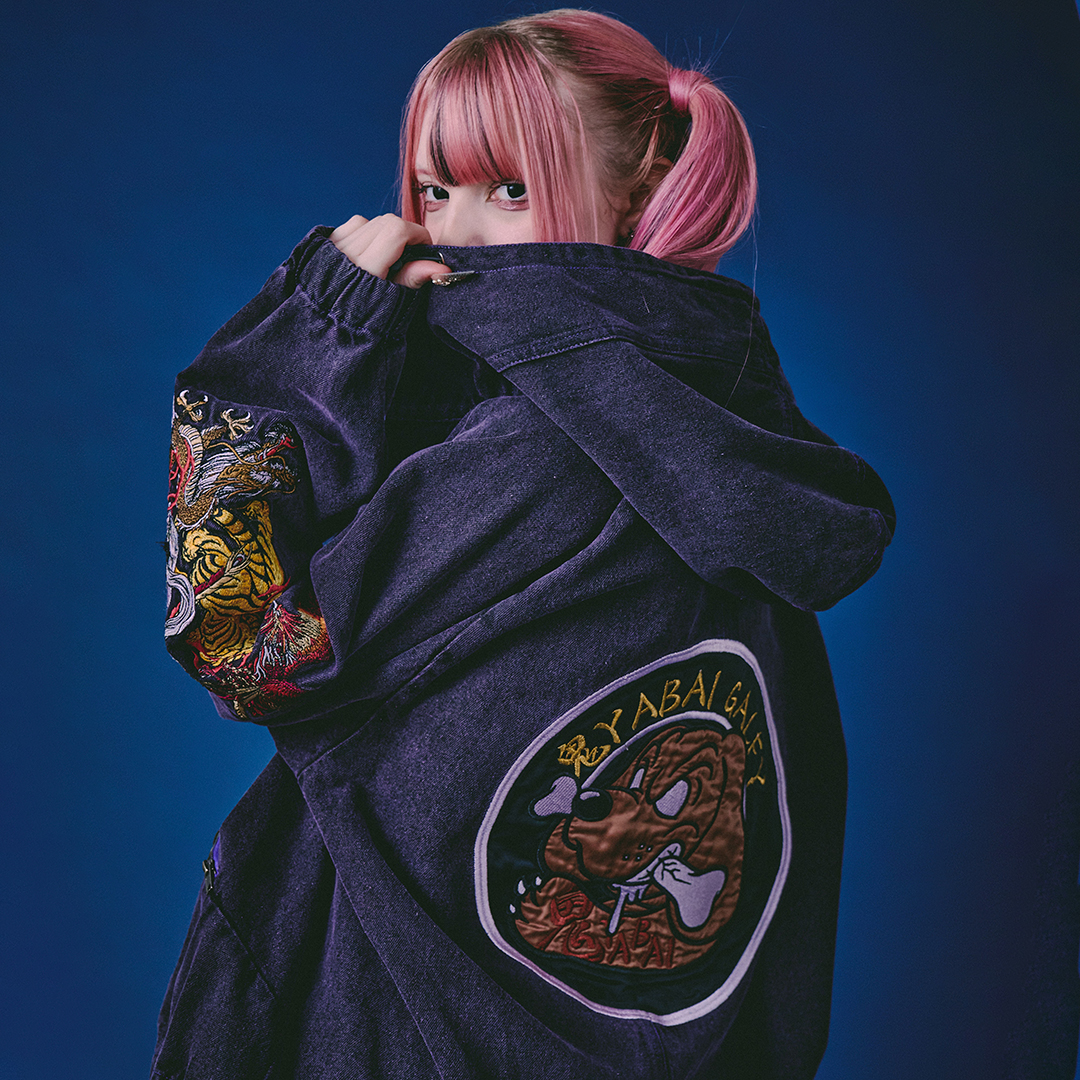 [予約品]【2月上旬頃までにお届け予定】鬼YABAIデニムフーディー 161033